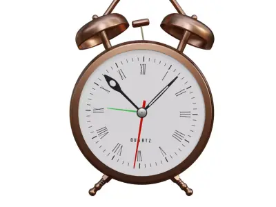 Table clock 3D model