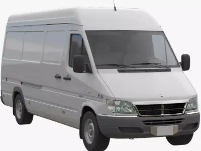 Dodge Sprinter PanelVan 3D model