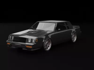 Buick Regal Grand National Free 3D model