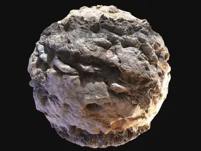 Rock Cliff - 5 Scanned Texture Pack - Part 02 Texture