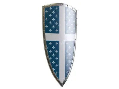 shield medieval Low-poly 3D model purchase
