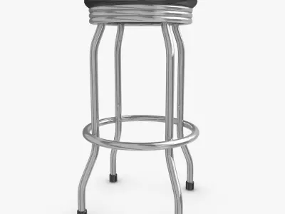 Bar Stool Collection 3 3D model