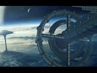 SpaceShip Calypso 3D model