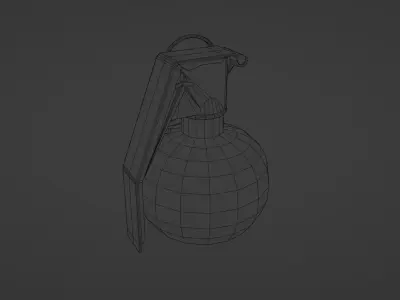 Grenade M67 Free 3D model