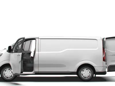 Maxus eDeliver 7 L2H1 HQ Interior 2024 3D model