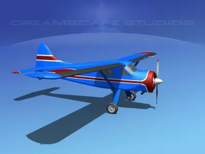 Dehaviland DH-2 Beaver SL14 3D model