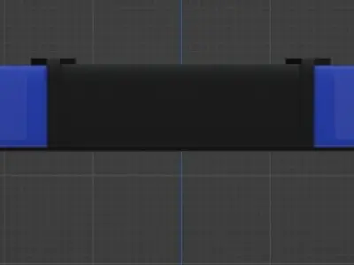 Haztec Xpress lightbar Low-poly 3D model