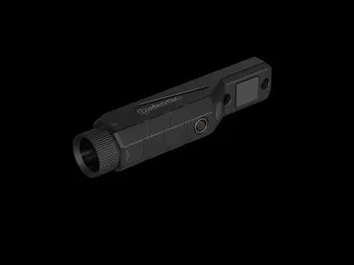 Defentac M-lok Flashlight Low-poly 3D model