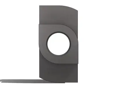 Porca Martelo Canal Channel 8 M5 Hammer Nut 3D model