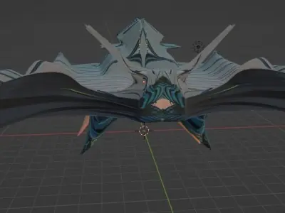 airecraft-spaceship 3d model spaceship with wings 3D print model