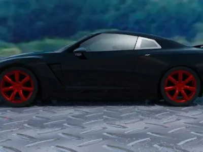 Nissan GTR Nismo 3d model 3D model
