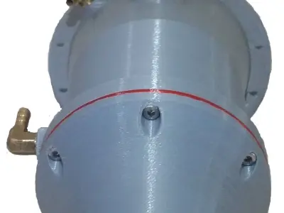 WATER JET PROPULSION UNIT HAMILTON WATER JET THRUSTER 3D print model