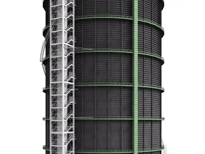 Gasometer Oberhausen 3D model
