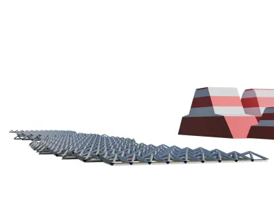 Urban Road Security Pack 3D model