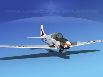 Johnston A-51A V01 3D model