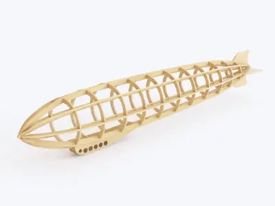 Wooden toy vol 09 3D model