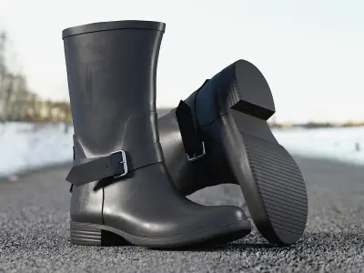Boots Collection 3D model
