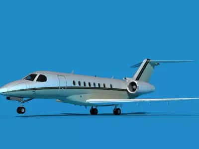 Cessna Citation C700 Longitude V10 3D model