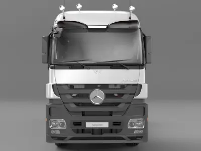 2010-MERCEDES-BENZ-Actros-1844 mercedes truck 3D model