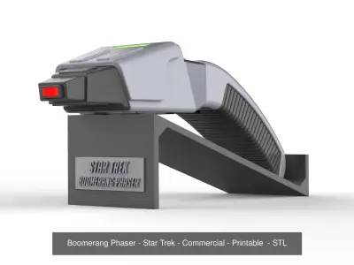 Star Trek - Part 1 - 11 Printable models - STL - Commercial 3D Model Collection