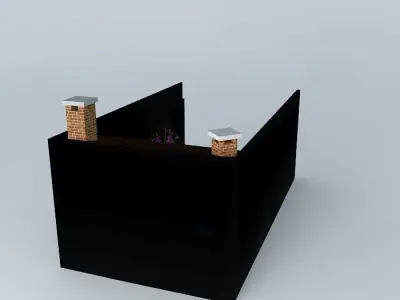 barbecue barbecue area Free 3D model