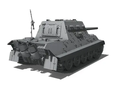 SDKFZ 186 Jagdtiger  3D model