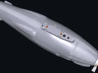 Refueling Pod 3D model