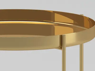 Habibi Side Table Free 3D model