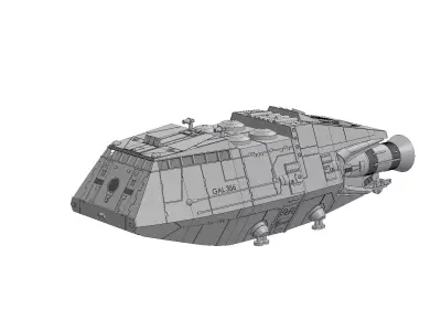 Shuttle Mark I 3D print model