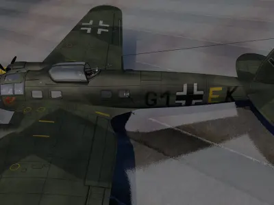 Heinkel He-111H-3 3D model