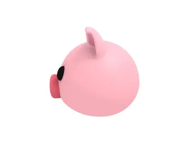 Pig Head 3D model