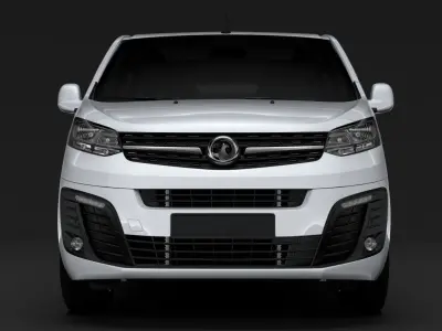 Vauxhall Zafira Life L1 2020 3D model