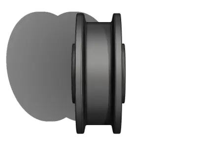 Roda Acoforja ACL 123 Wheel 3D model