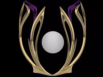 AUREON CORE SCULPTURE 3D model