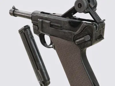 legends p08 Low-poly 3D model