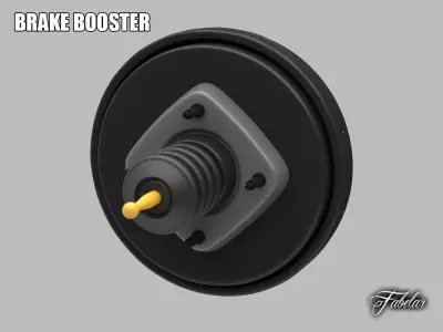 Brake booster 3D model