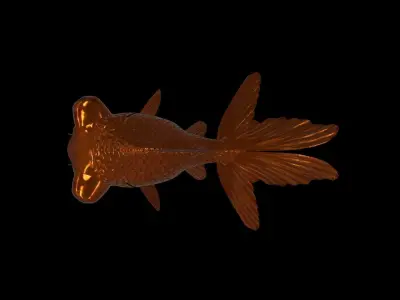 FISH-007 Goldfish 3D model