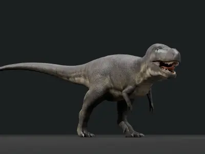 Daspletosaurus - Rig 3D model