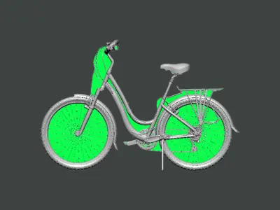 3D Model-BICYCLE0001 bicycle 3D print model