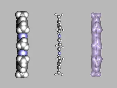 amitraz  molecule 3D model