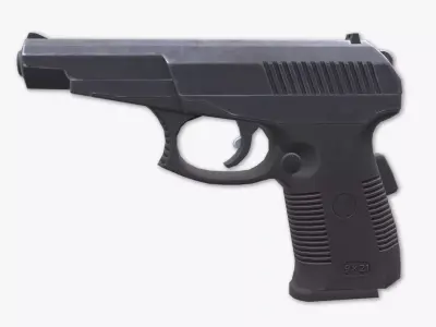 SR-1M Vector Low-poly 3D model