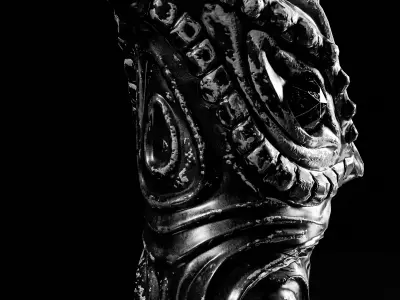 Crow Dagger Free low-poly 3D model