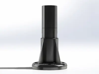 Base de Fixacao Schneider XVBZ02 Fixing Base 3D model