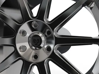 ASANTI EMPEROR WHEEL 3D MODEL 3D model