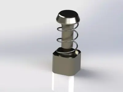 Check valve for Hydraulic Systems or non return valve 3D model