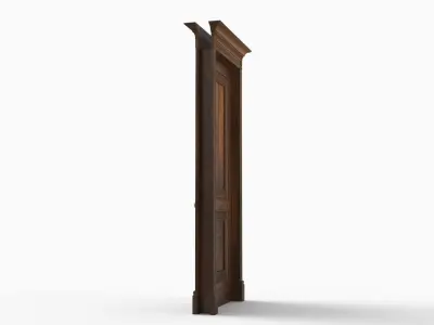 Classic Door 3D model 16