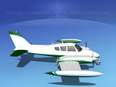 Cessna 320 Skyknight V10 3D model