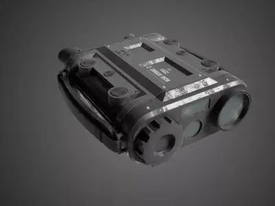 Military Binoculars Low-poly 3D model purchase