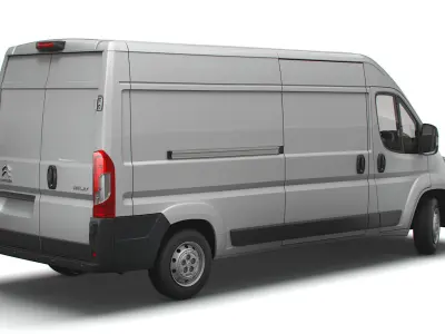 Citroen Relay L3H2 Enterprise UK-spec 2020 3D model