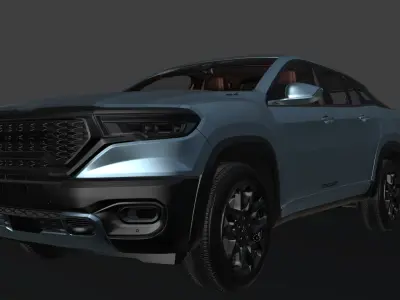 2026 Dodge Conquest Citadel Free 3D model